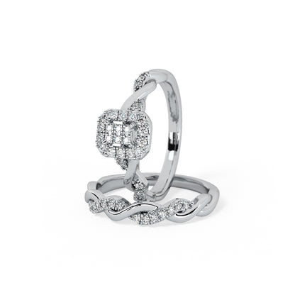 Trinity Bridal Ring Set