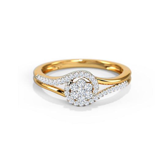 Elena Cluster Diamond Ring