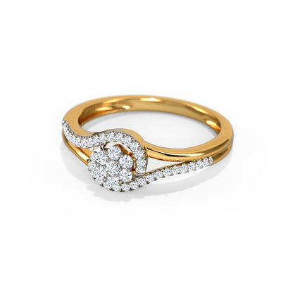 Elena Cluster Diamond Ring