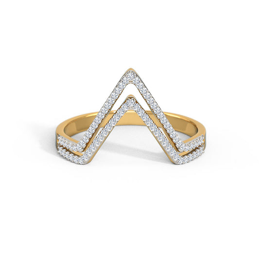 Dual Curved Pyramid Band