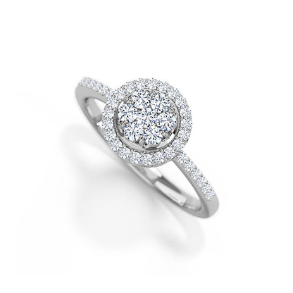 Kira Moon & Orbit Diamond Ring