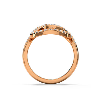 Poppy Curve Diamond Ring