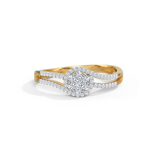 Allyson Cluster Diamond Ring