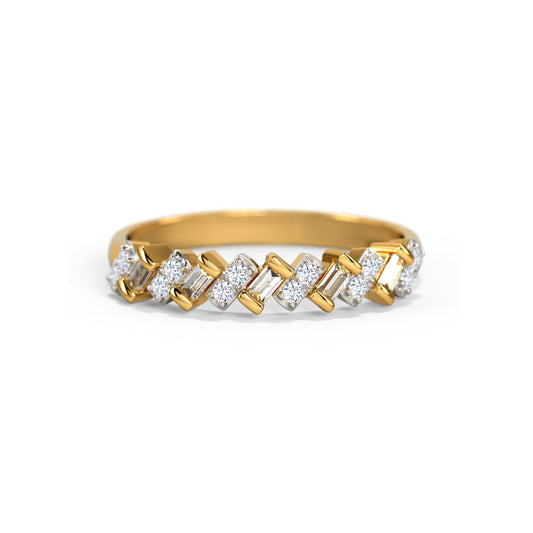 Iris Trendy Diamond Band