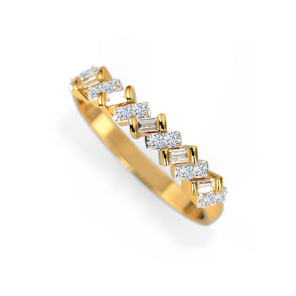 Iris Trendy Diamond Band