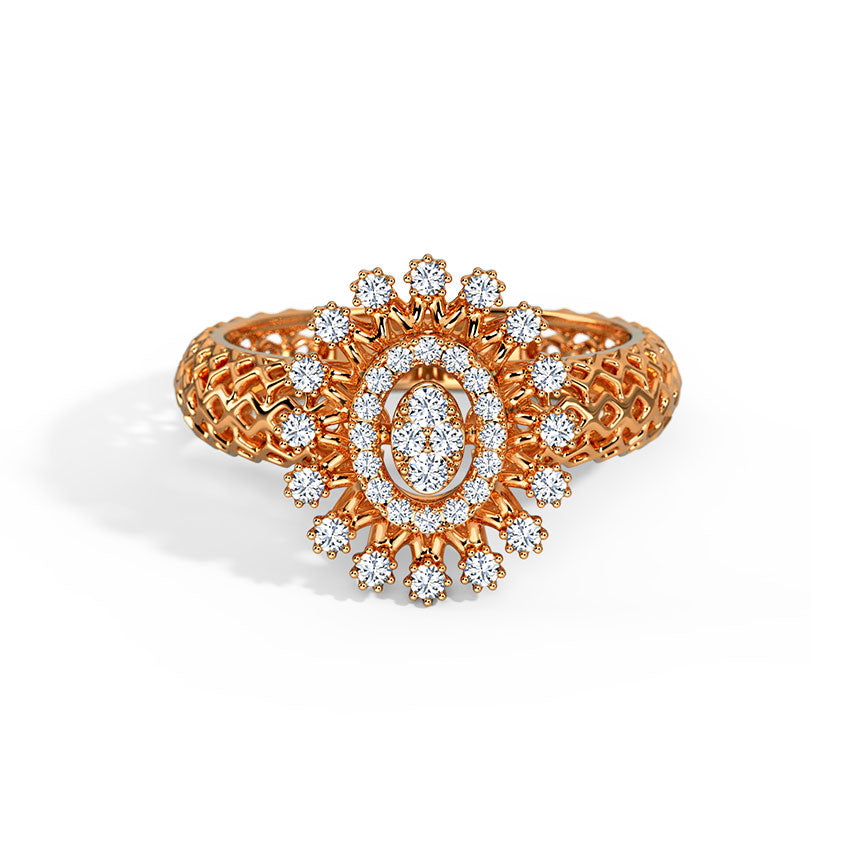 Veronica Mesh Diamond Ring