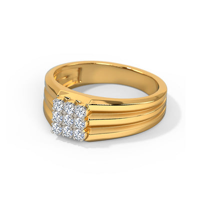 Splendid Quad Diamond Ring