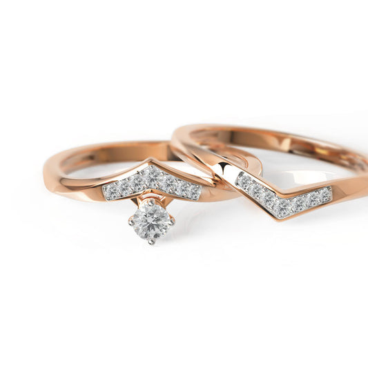 Edwin Twin Diamond Rings