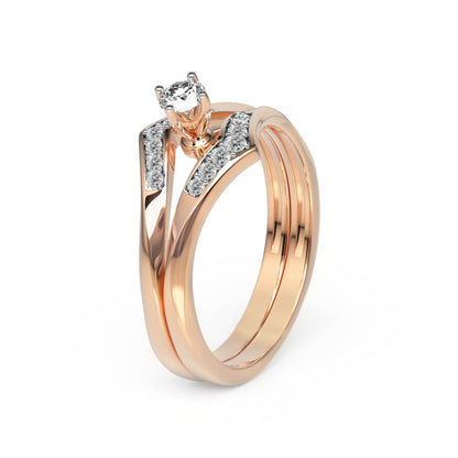 Edwin Twin Diamond Rings