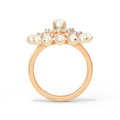 Coupé Pearl Ring