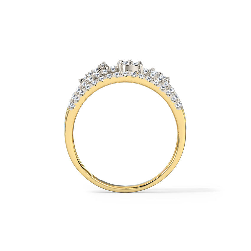 Grand Cluster Diamond Band