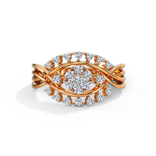 Scarlet Sparkling Diamond Ring