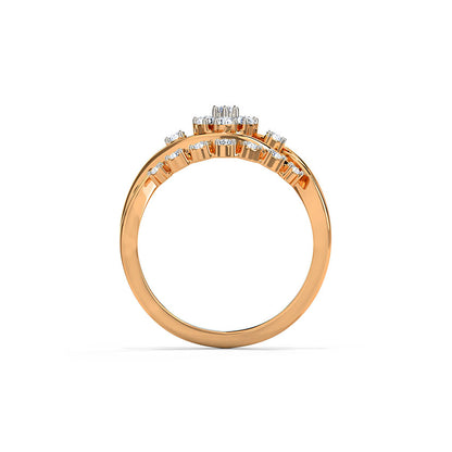 Scarlet Sparkling Diamond Ring
