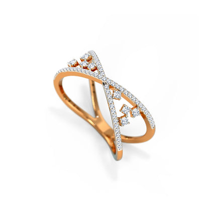 Chic Cluster Diamond Ring