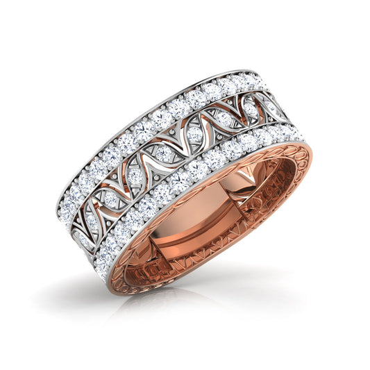 Glorious Wave Diamond Band