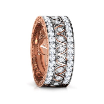 Glorious Wave Diamond Band