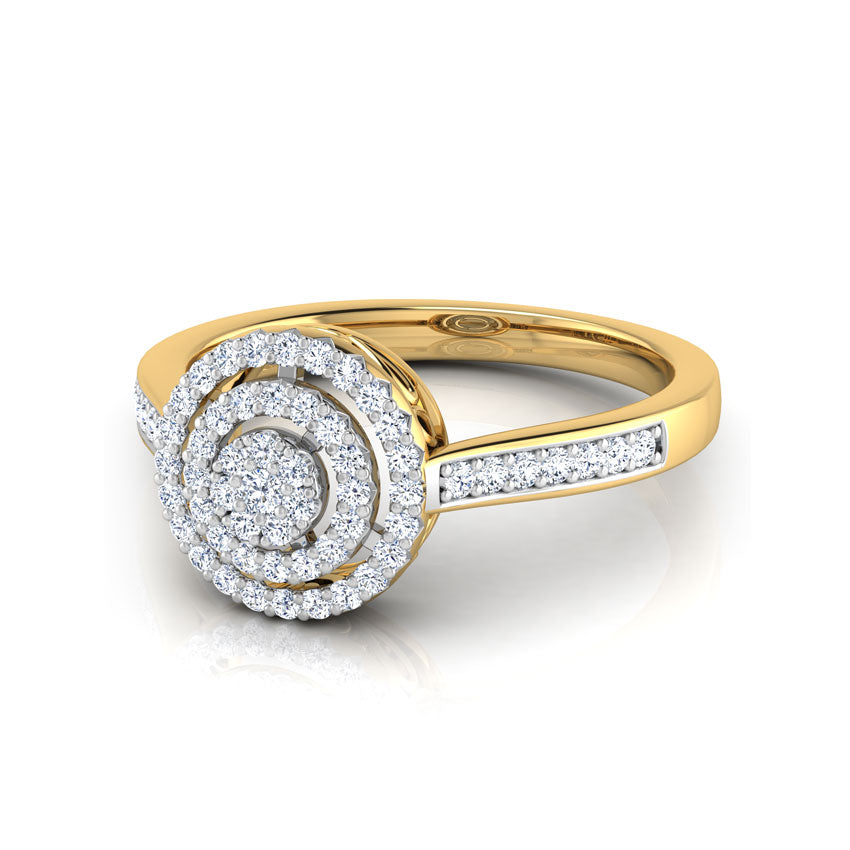 Ripple Diamond Ring