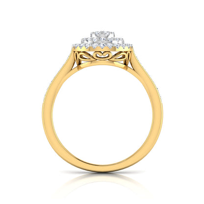 Ripple Diamond Ring