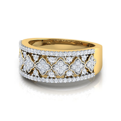 Eva Flora Diamond Band