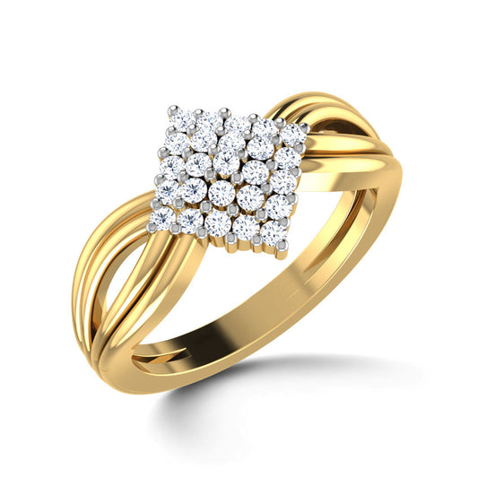 Cherry Diamond Ring