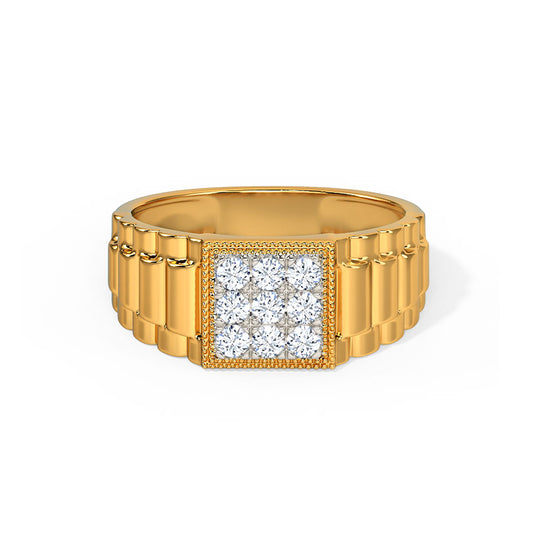 Aadil Diamond Ring for Men