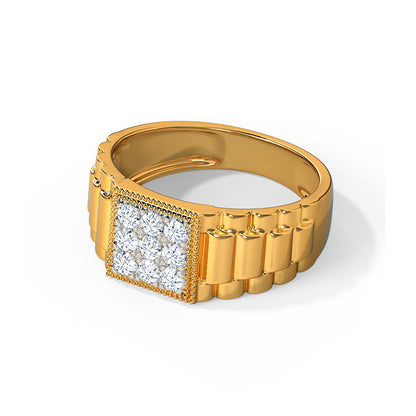 Aadil Diamond Ring for Men