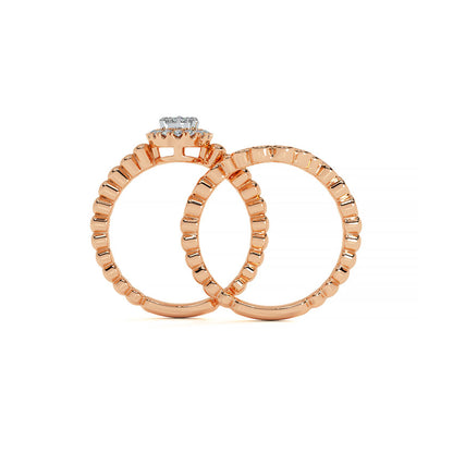Taja Diamond Bridal Ring Set