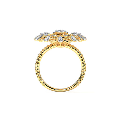 Malena Curve Diamond Ring
