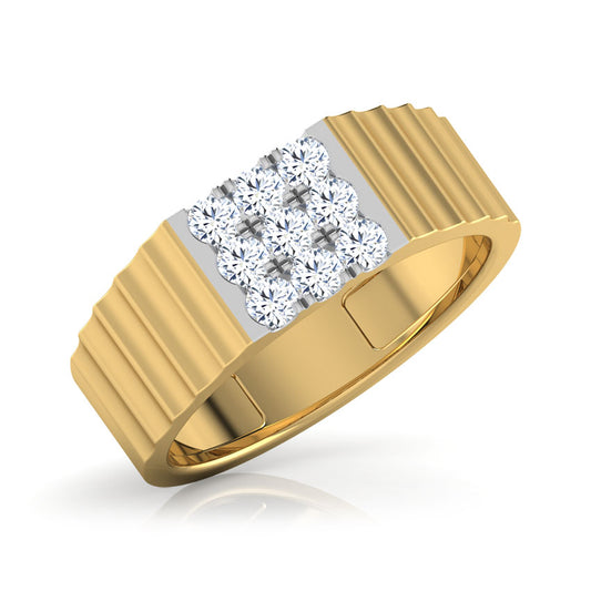 Pierre Diamond Ring For Men