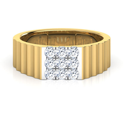 Pierre Diamond Ring For Men