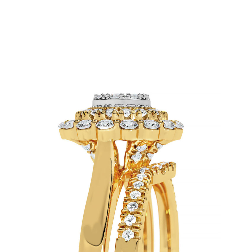 Novau Diamond Bridal Ring Set