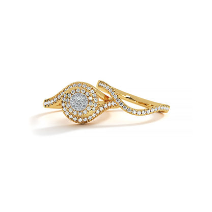 Talia Diamond Bridal Ring Set