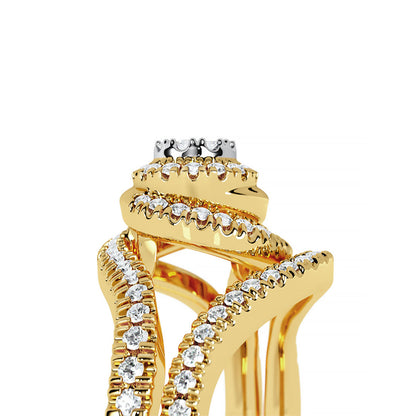 Talia Diamond Bridal Ring Set