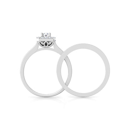 Twinkle Diamond Bridal Ring Set
