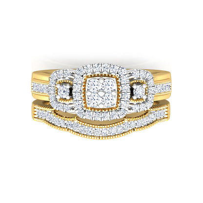 Elegance Diamond Bridal Ring Set