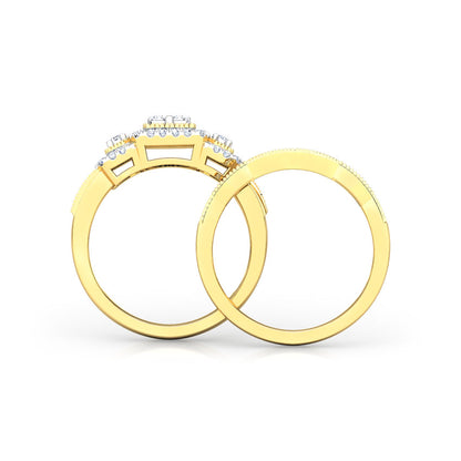 Elegance Diamond Bridal Ring Set