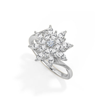 Radiance Flora Diamond Ring