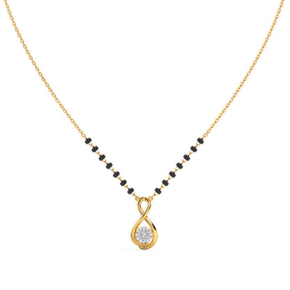 Octavia Infinity Diamond Mangalsutra