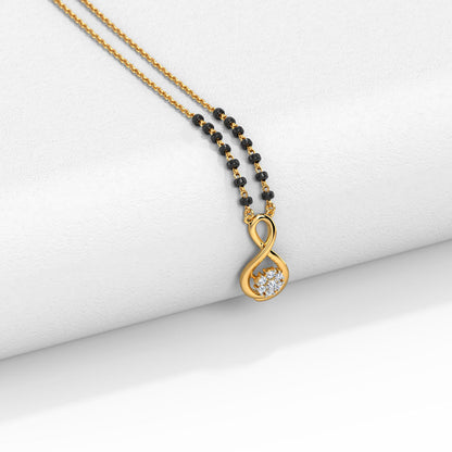 Octavia Infinity Diamond Mangalsutra
