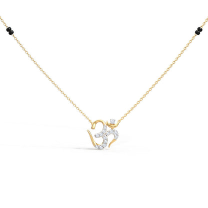 Olive Diamond Mangalsutra