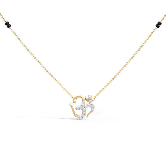 Olive Diamond Mangalsutra