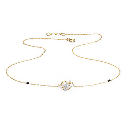 Olive Diamond Mangalsutra