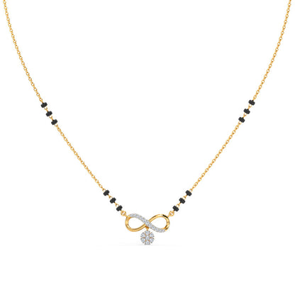 Ava Infinity Diamond Mangalsutra
