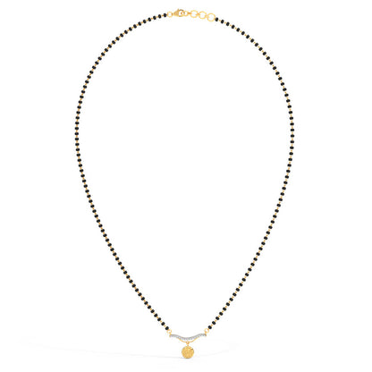 Ava Coin Diamond Mangalsutra