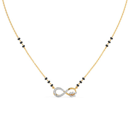 Fiona Infinity Diamond Mangalsutra