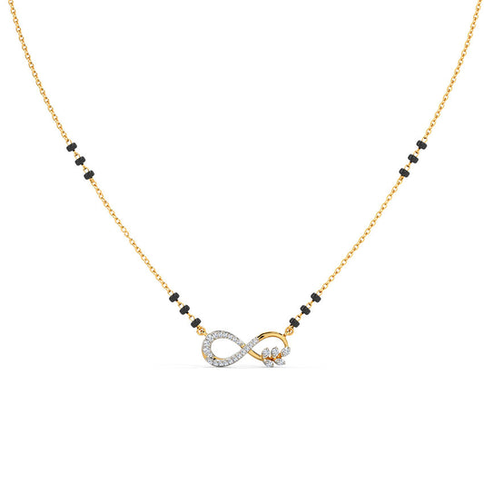 Fiona Infinity Diamond Mangalsutra