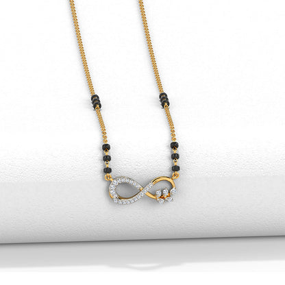 Fiona Infinity Diamond Mangalsutra