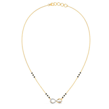 Fiona Infinity Diamond Mangalsutra