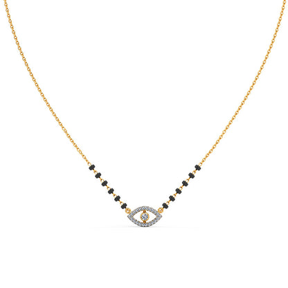 Nina Evil Eye Diamond Mangalsutra