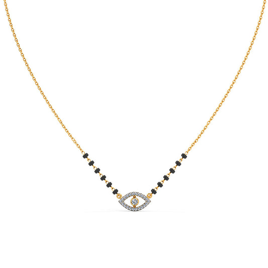 Nina Evil Eye Diamond Mangalsutra